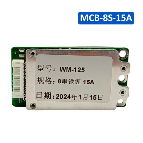 Mạch Bảo Vệ BMS 8S 15A Cân Bằng Pin 32700 LiFePO4 24V