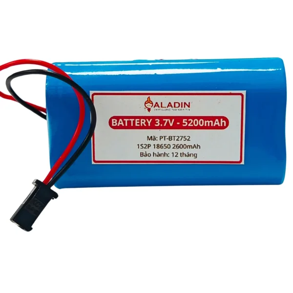 Pin Sạc 18650 3.7V – 5200mAh Cho Xe Đồ Chơi Điều Khiển