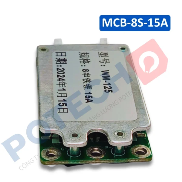 Mạch Bảo Vệ BMS 8S 15A Cân Bằng Pin 32700 LiFePO4 24V