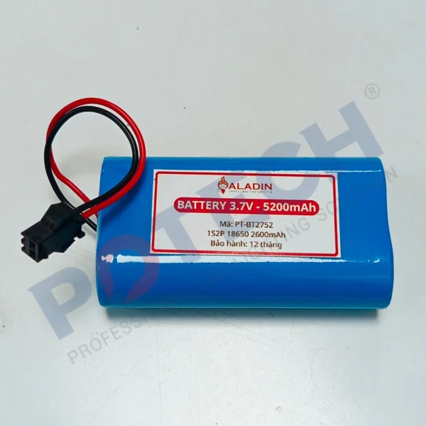 Pin Sạc 18650 3.7V – 5200mAh Cho Xe Đồ Chơi Điều Khiển