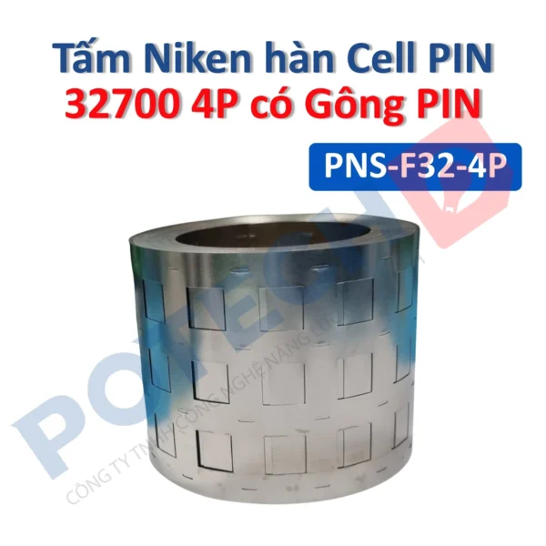 Kẽm hàn mạ Niken Cell PIN 18650 4P loại có gông dày 0.2mm