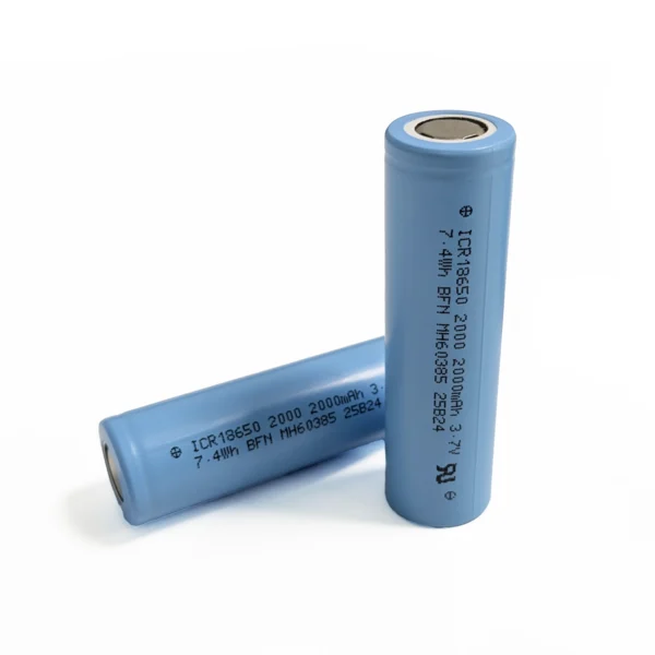 Pin cell Lithium-ion 18650 2000mAh 3.7V