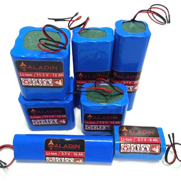 Pin đèn năng lượng mặt trời LiFePO4 32700 3.2V 60Ah (10 cell)