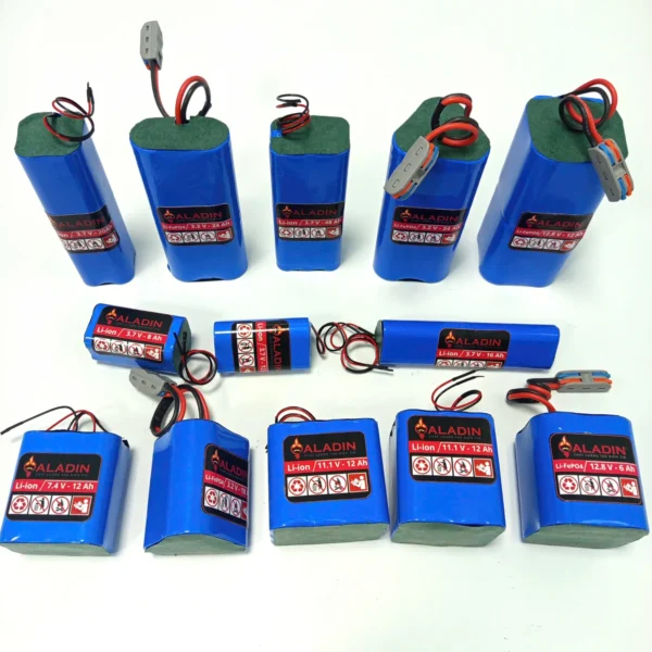Pin đèn năng lượng mặt trời LiFePO4 32700 3.2V 60Ah (10 cell)