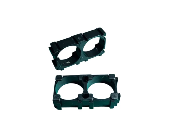 Khung đế giữ cố định cell pin 18650 loại 1×2 – giữ 2 cell, nhựa ABS chống cháy