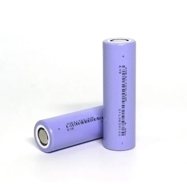 Cell pin Lithium-ion EVE 21700/40P – 4000mAh 3.6V – Dòng xả tối đa 50A