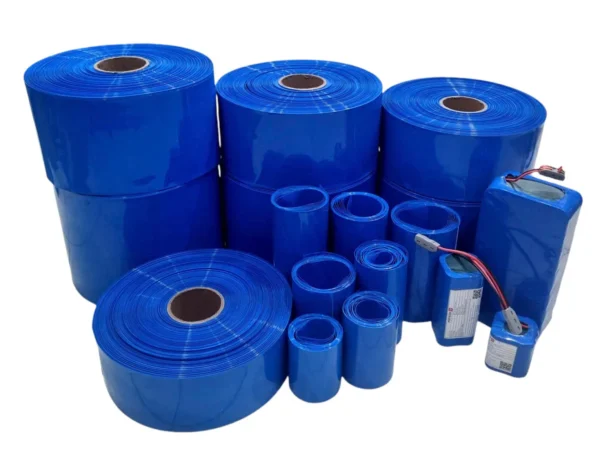 Màng co nhiệt PVC bọc pin cell khổ 200mm – bọc pack chu vi tới 400mm