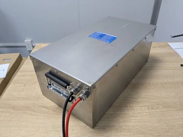 Pin LiFePO4 60V 45Ah 2.88kWh – Cell 32140, 20S3P, Vỏ Inox IP54