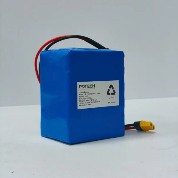 Khối pin Li-ion 16.8V 17.5Ah 18650 EVE 35V, giắc XT60