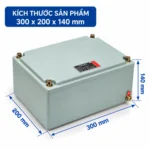 Hộp nối nhôm chống cháy nổ BJX IP66 300 × 200 × 140 mm