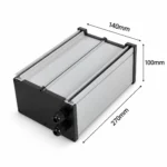 Hộp nhôm đóng pin IP65 HS-PIN-141027 140x100x270mm