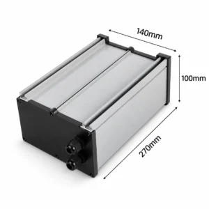 Hộp nhôm đóng pin IP65 HS-PIN-141027 140x100x270mm