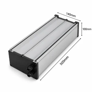 Hộp nhôm đóng pin IP65 HS-PIN-141050 140x100x500mm