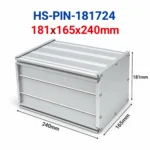 Hộp nhôm đóng pin HS-PIN-181724 181x165x240mm