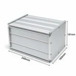 Hộp nhôm đóng pin HS-PIN-181724 181x165x240mm