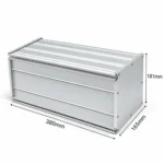 Hộp nhôm đóng pin HS-PIN-181738 181x165x380mm