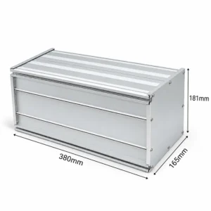 Hộp nhôm đóng pin HS-PIN-181738 181x165x380mm