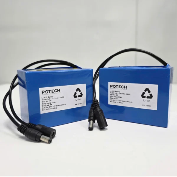 Khối pin LIB-12V10Ah-18650 (Cell EVE 26V)