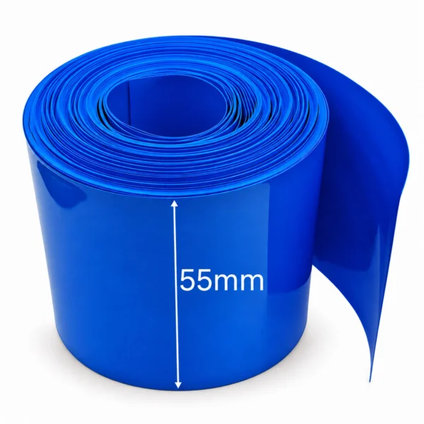 Màng co nhiệt PVC bọc pin khổ 55mm