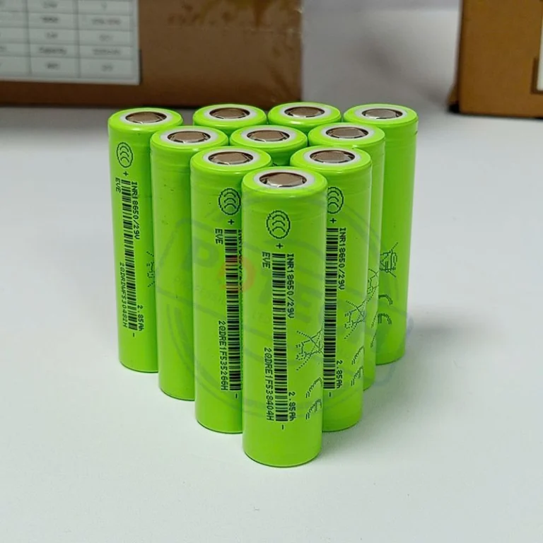 Cell pin EVE INR18650-29V nhin goc nghieng