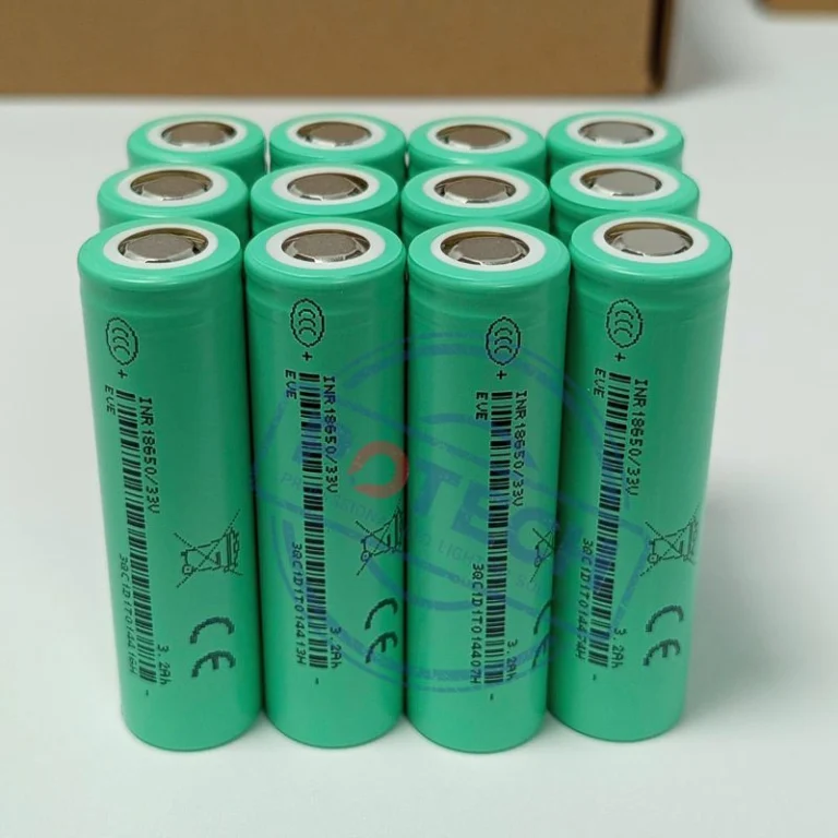 Nhom cell pin EVE INR18650-33V thuc te