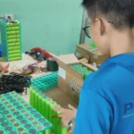 Bộ pin cho đèn LED năng lượng mặt trời 12V-105Ah